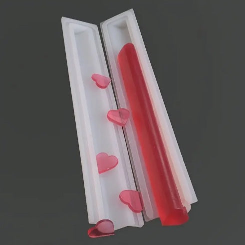 Molde Tubular para Jabon tipo Corazon